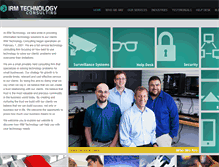 Tablet Screenshot of irmtechnology.com